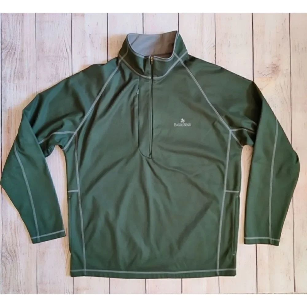 Antigua Desert Dry Xtra-Lite 1/4 zip top sz M